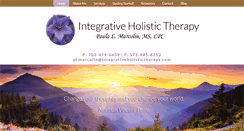 Desktop Screenshot of integrativeholistictherapy.com